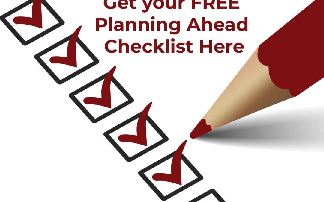 FREE checklist to help plan ahead for aging concerns in Connecticut